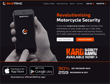 Tablet Screenshot of biketrac.co.uk